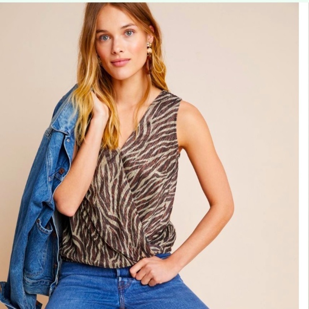 ANTHROPOLOGIE NWT Eri + Ali Kasi Top Size XS - Picture 12 of 12